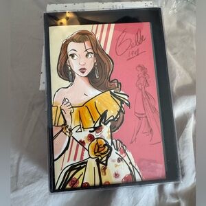 Disney Princess Illustration Art Cards & Prints